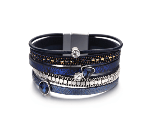 Black, Navy-